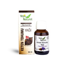 Keten Tohumu Yağı 50 cc - Yeşil Naturel Keten Tohumu Yağı 50 cc - Yeşil Naturel