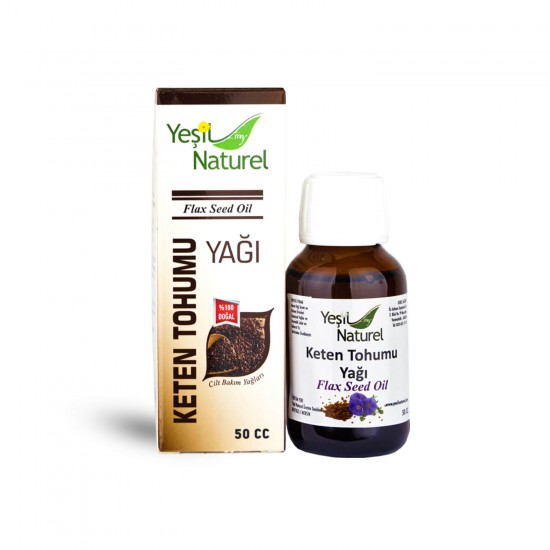Keten Tohumu Yağı 50 cc - Yeşil Naturel Keten Tohumu Yağı 50 cc - Yeşil Naturel